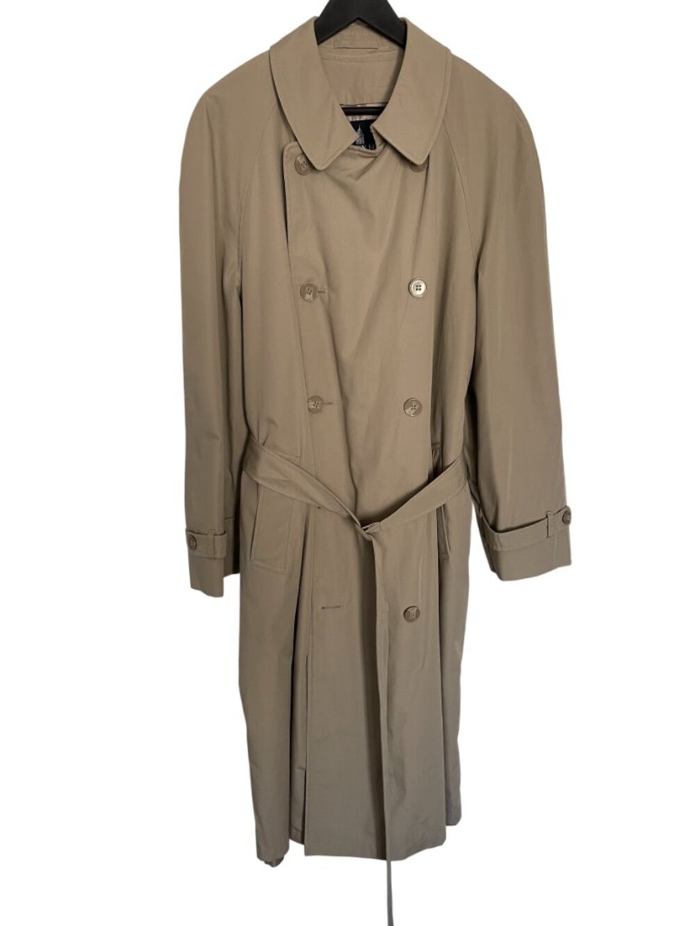 London Fog Men's Long Trench Coat Size 38R